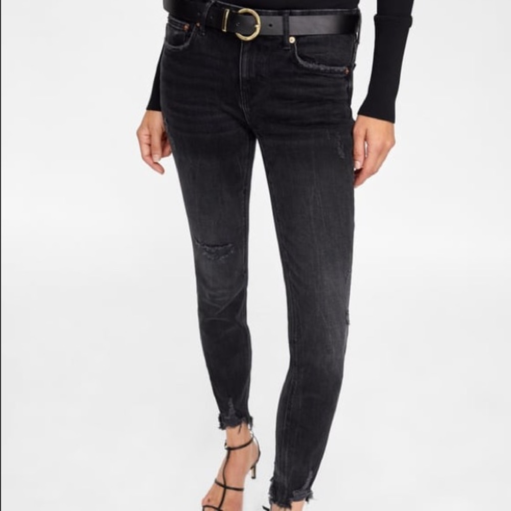 Zara Woman Premium Denim Skinny Jeans NWT 12